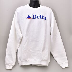 Vintage Delta Airlines Logo Crewneck XL